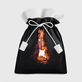 Подарочный 3D мешок с принтом Огонь музыка в Петрозаводске, 100% полиэстер | Размер: 29*39 см | black | гитара | гитарист | гитаристу | демон | инструменты | музыка | музыкальные | музыкант | огненный | огонек | огонь | пение | песня | пламя | поп | профессия | рок | рокер | струны | хобби