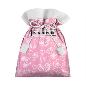 Подарочный 3D мешок с принтом BlackPink в Петрозаводске, 100% полиэстер | Размер: 29*39 см | blackpink | ddu du ddu du | jennie | jisoo | k pop | lisa | rose | блекпинк | дду ду дду ду | дженни | джису | лисы | розэ