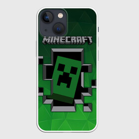 Чехол для iPhone 13 mini с принтом Minecraft в Петрозаводске,  |  | funny | mine | minecraft | mods | noob | pro | skins | story | vs | zombie | данженс | инди | конструктор | майнкрафт | моды | нуб | скин | скрипер | шахта