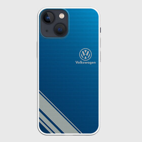 Чехол для iPhone 13 mini с принтом VOLKSWAGEN. в Петрозаводске,  |  | abstract | auto | brand | car | geometry | sport | texture | volkswagen | абстракция | авто | автомобильные | бренд | геометрия | классика | машины | модные | спорт | стиль | текстура | фольксваген