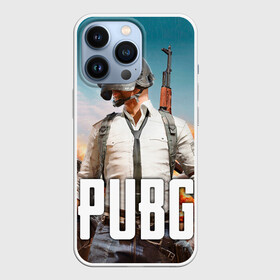 Чехол для iPhone 13 Pro с принтом PUBG в Петрозаводске,  |  | battleground | game | gamer | playerunknown battleground | pubg | pubg mobile | royal battle | битва | детские | игра | мужские | оружие | пабж