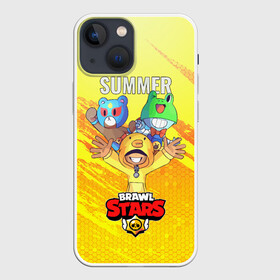 Чехол для iPhone 13 mini с принтом Brawl Stars (с летом) в Петрозаводске,  |  | brawl | moba | stars | supercell | игра | лето