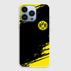 Чехол для iPhone 13 Pro с принтом BORUSSIA в Петрозаводске,  |  | Тематика изображения на принте: borussia | fc | football | football club | sport | боруссия | спорт | спортивные | униформа | фк | футбол | футбольный клуб