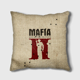 Подушка 3D с принтом Mafia 2 в Петрозаводске, наволочка – 100% полиэстер, наполнитель – холлофайбер (легкий наполнитель, не вызывает аллергию). | состоит из подушки и наволочки. Наволочка на молнии, легко снимается для стирки | 2 | 2020 | definitive | edition | mafia | банда | вито | гангстеры | герои | дон | игра | капоне | компьютерная | корлеоне | крестный | культ | мафия | мешковина | настольная | отец | персонаж | фильм