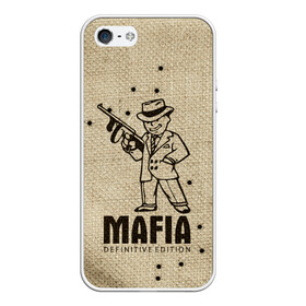 Чехол для iPhone 5/5S матовый с принтом Mafia 2 в Петрозаводске, Силикон | Область печати: задняя сторона чехла, без боковых панелей | 2 | 2020 | definitive | edition | mafia | банда | вито | гангстеры | герои | дон | игра | капоне | компьютерная | корлеоне | крестный | культ | мафия | мешковина | настольная | отец | персонаж | фильм