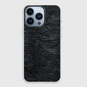 Чехол для iPhone 13 Pro с принтом Черная Бумага в Петрозаводске,  |  | pattern | textures | абстракция | бумага | геометрия | градиент | грязная | карбон | краска | мятая | паттерны | пергамент | пиксели | старая | текстуры | уголь | фигуры | фон | черная
