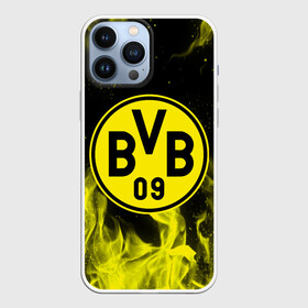 Чехол для iPhone 13 Pro Max с принтом BORUSSIA в Петрозаводске,  |  | Тематика изображения на принте: borussia | fc | football | football club | sport | боруссия | спорт | спортивные | униформа | фк | футбол | футбольный клуб