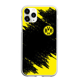 Чехол для iPhone 11 Pro Max матовый с принтом BORUSSIA в Петрозаводске, Силикон |  | borussia | fc | football | football club | sport | боруссия | спорт | спортивные | униформа | фк | футбол | футбольный клуб