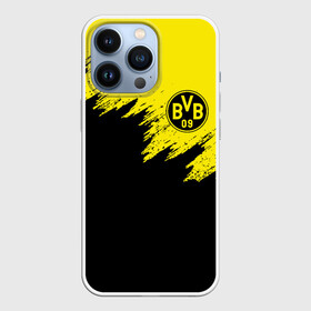 Чехол для iPhone 13 Pro с принтом BORUSSIA в Петрозаводске,  |  | Тематика изображения на принте: borussia | fc | football | football club | sport | боруссия | спорт | спортивные | униформа | фк | футбол | футбольный клуб