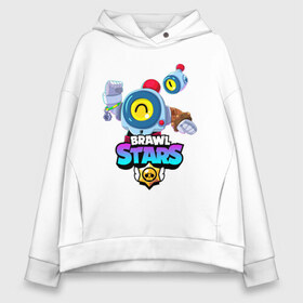 Женское худи Oversize хлопок с принтом BRAWL STARS NANI в Петрозаводске, френч-терри — 70% хлопок, 30% полиэстер. Мягкий теплый начес внутри —100% хлопок | боковые карманы, эластичные манжеты и нижняя кромка, капюшон на магнитной кнопке | bibi | brawl stars | coach mike | crow | gale | leon | leon shark | max | mecha crow | mortis | mr.p | nani | phoenix | sally leon | sandy | spike | sprout | tara | virus 8 bit | werewolf | ворон | оборотень