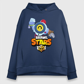 Женское худи Oversize хлопок с принтом BRAWL STARS NANI в Петрозаводске, френч-терри — 70% хлопок, 30% полиэстер. Мягкий теплый начес внутри —100% хлопок | боковые карманы, эластичные манжеты и нижняя кромка, капюшон на магнитной кнопке | brawl stars | crow | gale | leon | leon shark | max | nani | sally leon | shark | sprout | tara | virus 8 bit | werewolf leon | акула | берли | бравл старс | ворон | макс | нани | оборотень