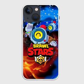 Чехол для iPhone 13 mini с принтом BRAWL STARS NANI в Петрозаводске,  |  | bibi | brawl stars | coach mike | crow | gale | leon | leon shark | max | mecha crow | mortis | mr.p | nani | phoenix | sally leon | sandy | spike | sprout | tara | virus 8 bit | werewolf | ворон | оборотень