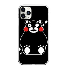 Чехол для iPhone 11 Pro Max матовый с принтом Kumamon в Петрозаводске, Силикон |  | Тематика изображения на принте: fire | for | glory | hell | japan | kumamon | of course | ofc | satan | the | иероглифы | кумамон | медведь | огонь | пожар | сатана | япония