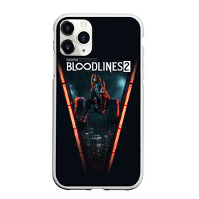 Чехол для iPhone 11 Pro матовый с принтом Bloodlines 2 в Петрозаводске, Силикон |  | bloodlines 2 | vampire | vampire the masquerade | vampire the masquerade bloodlines 2 | vampire: the masquerade – bloodlines 2