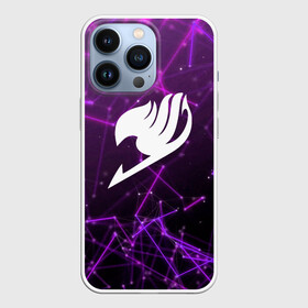 Чехол для iPhone 13 Pro с принтом Helmet Fairy tail purple stripes в Петрозаводске,  |  | Тематика изображения на принте: fairy tail | аниме | дружба | кино | любовь | магия | манга хиро масимы | мультфильм | сёнэн | сериалы | сказка | фейри тейл | фэнтези | хвост | хвост феи