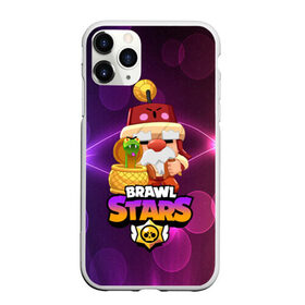 Чехол для iPhone 11 Pro Max матовый с принтом BRAWL STARS GALE в Петрозаводске, Силикон |  | bibi | brawl stars | coach mike | crow | gale | leon | leon shark | max | mecha crow | mortis | mr.p | nani | phoenix | sally leon | sandy | spike | sprout | tara | virus 8 bit | werewolf | ворон | оборотень