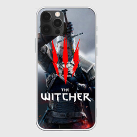 Чехол для iPhone 12 Pro с принтом The Witcher. в Петрозаводске, силикон | область печати: задняя сторона чехла, без боковых панелей | netflix | the witcher | американский сериал | ве витчер | ведьмак | геральт | игра | кино | нетфликс | популярные иллюстрации | сериал | сериалы | фильмы | фэнтези