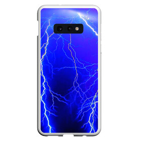 Чехол для Samsung S10E с принтом ELECTRIX DIGITAL в Петрозаводске, Силикон | Область печати: задняя сторона чехла, без боковых панелей | color | colour | electricity | glim | glow | light | lights | neon | power | shine | молния | напряжение | неоновый | разряд | стихия | ток | удар | электричество