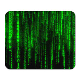 Коврик для мышки прямоугольный с принтом Матрица код цифры программист в Петрозаводске, натуральный каучук | размер 230 х 185 мм; запечатка лицевой стороны | бинарный код | веб | вирус | всемирная паутина | двоичный код | зеленый | интернет | информация | кибер | код | кодер | кодирование | матрица | наука | олдскул | по | программирование