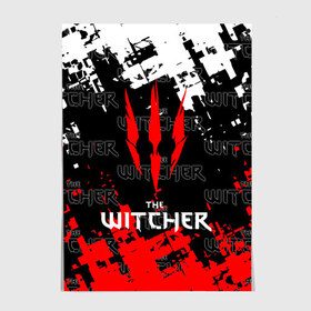 Постер с принтом The Witcher. в Петрозаводске, 100% бумага
 | бумага, плотность 150 мг. Матовая, но за счет высокого коэффициента гладкости имеет небольшой блеск и дает на свету блики, но в отличии от глянцевой бумаги не покрыта лаком | netflix | the witcher | американский сериал | ве витчер | ведьмак | геральт | игра | кино | нетфликс | популярные иллюстрации | сериал | сериалы | фильмы | фэнтези