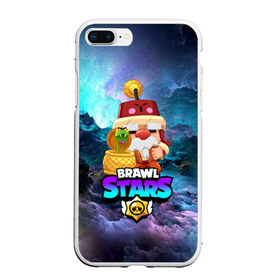 Чехол для iPhone 7Plus/8 Plus матовый с принтом BRAWL STARS GALE в Петрозаводске, Силикон | Область печати: задняя сторона чехла, без боковых панелей | bibi | brawl stars | coach mike | crow | gale | leon | leon shark | max | mecha crow | mortis | mr.p | nani | phoenix | sally leon | sandy | spike | sprout | tara | virus 8 bit | werewolf | ворон | оборотень