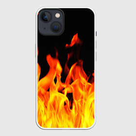 Чехол для iPhone 13 с принтом ОГНЕННЫЙ в Петрозаводске,  |  | Тематика изображения на принте: fire | в огне | взрыв | огненный | огонь | пожар | текстура