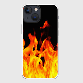 Чехол для iPhone 13 mini с принтом ОГНЕННЫЙ в Петрозаводске,  |  | fire | в огне | взрыв | огненный | огонь | пожар | текстура