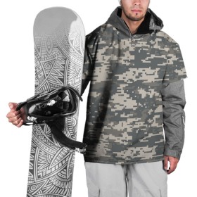 Накидка на куртку 3D с принтом Цифровой камуфляж в Петрозаводске, 100% полиэстер |  | camo | camouflage | digital | military | pixel | армия | битва | военный | война | войска | войсковой | городской | для пустыни | камуфляж | милитари | нато | натовский | пиксели | пиксельный | пустынный | страйкболл