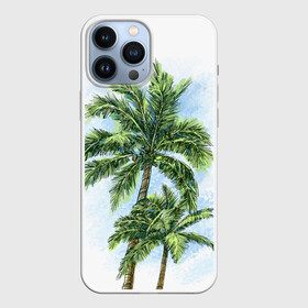 Чехол для iPhone 13 Pro Max с принтом Пальмы над головой в Петрозаводске,  |  | август | вода | дача | деревня | жара | загар | зелень | зной | июль | июнь | каллиграфия | каникулы | купальник | купание | курорт | луг | море | мороженое | отдых | отпуск | песок | пляж | радость | сезон
