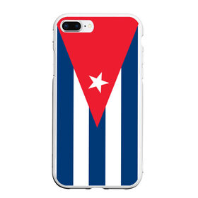Чехол для iPhone 7Plus/8 Plus матовый с принтом Куба в Петрозаводске, Силикон | Область печати: задняя сторона чехла, без боковых панелей | cube | куба