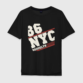 Мужская футболка хлопок Oversize с принтом 1986 New York Brooklyn в Петрозаводске, 100% хлопок | свободный крой, круглый ворот, “спинка” длиннее передней части | Тематика изображения на принте: 1986 | bronx | brooklyn | city | manhattan | new york | queens | retro | staten island | usa | vintage | бронкс | бруклин | винтаж | джерси | квинс | мантэттен | манхеттен | манхэттэн | нью джерси | нью йорк | остров | ретро | стейтен айленд | сш