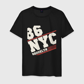 Мужская футболка хлопок с принтом 1986 New York Brooklyn в Петрозаводске, 100% хлопок | прямой крой, круглый вырез горловины, длина до линии бедер, слегка спущенное плечо. | 1986 | bronx | brooklyn | city | manhattan | new york | queens | retro | staten island | usa | vintage | бронкс | бруклин | винтаж | джерси | квинс | мантэттен | манхеттен | манхэттэн | нью джерси | нью йорк | остров | ретро | стейтен айленд | сш