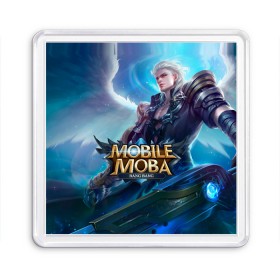 Магнит 55*55 с принтом mobile legends в Петрозаводске, Пластик | Размер: 65*65 мм; Размер печати: 55*55 мм | 