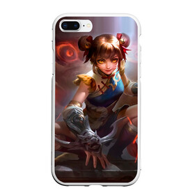 Чехол для iPhone 7Plus/8 Plus матовый с принтом mobile legends в Петрозаводске, Силикон | Область печати: задняя сторона чехла, без боковых панелей | 5v5 | dota | game | heroes | legends | moba | mobile | mobile legends | mobile moba | pubg | pvp | герои | дети | для женщин | для мужчин | дота | игра | легенда | моба | мобла