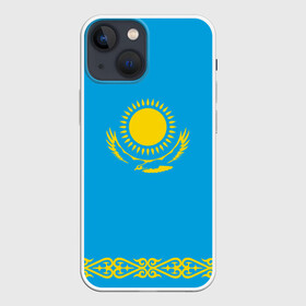 Чехол для iPhone 13 mini с принтом Казахстан в Петрозаводске,  |  | kazakhstan | казахстан