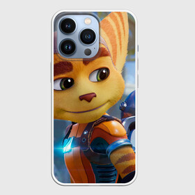 Чехол для iPhone 13 Pro с принтом Ratchet  Clank Rift Apart в Петрозаводске,  |  | Тематика изображения на принте: ratchet  clank rift apart | игра | персонаж | рисунок