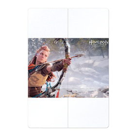 Магнитный плакат 2Х3 с принтом Horizon 2: Forbidden West в Петрозаводске, Полимерный материал с магнитным слоем | 6 деталей размером 9*9 см | Тематика изображения на принте: 