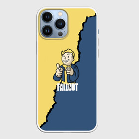 Чехол для iPhone 13 Pro Max с принтом Fallout logo boy в Петрозаводске,  |  | boy | fallout | game | newvegas | nukacola | shelter | апокалипсис | вегас | война | игра | игроман | компьютерные | лого | логотип | логотипигры | наездник | оружие | персонажи | постапокалипсис | свобода | симулятор