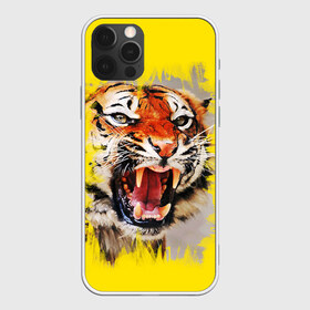 Чехол для iPhone 12 Pro Max с принтом Оскал тигра в Петрозаводске, Силикон |  | Тематика изображения на принте: барс | волк | детёныш | джунгли | енот | животное | зубр | кот | лев | леопард | львица | медведь | охотник | пасть | полосы | пятнистая | рык | рычание | тигр | тигрица | хозяин | царьзверей | шерсть