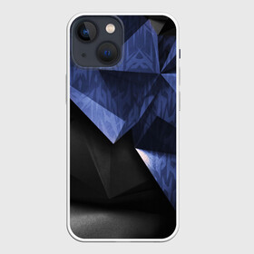 Чехол для iPhone 13 mini с принтом GEOMETRY DARK в Петрозаводске,  |  | abstract | abstraction | color | fractal | geometry | paitnt | polygon | polygonal | psy | абстракция | геометрия | краски | неоновые | полигоны | психоделика | фрактал