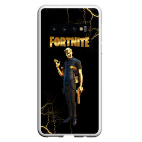 Чехол для Samsung Galaxy S10 с принтом Gold Midas Fortnite 2 в Петрозаводске, Силикон | Область печати: задняя сторона чехла, без боковых панелей | chapter 2 | fortnite | fortnite 2 | gold midas | gold midas fortnite | gold midas fortnite 2 | midas | season 2 | золотой | золотой мидас | лого фортнайт | мидас | сезон 2 | фортнайт | фортнайт 2 | фортнайт вторая глава | фортнайт глава 2