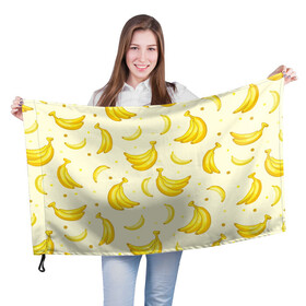 Флаг 3D с принтом Банана в Петрозаводске, 100% полиэстер | плотность ткани — 95 г/м2, размер — 67 х 109 см. Принт наносится с одной стороны | pattern | textures | tnt | абстракция | бананабум | бананы | ветки | взрыв | геометрия | градиент | дождь | заливка | обезьяна | паттерны | пиксели | пикси | продукты | текстура | текстуры | тнт | фигуры | фон