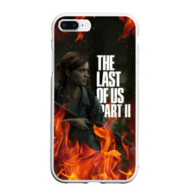 Чехол для iPhone 7Plus/8 Plus матовый с принтом THE LAST OF US 2 в Петрозаводске, Силикон | Область печати: задняя сторона чехла, без боковых панелей | cicadas | fireflies | naughty dog | the last of us | the last of us part 2 | tlou | tlou2 | джоэл | ласт оф ас | последние из нас | цикады | элли