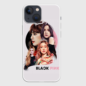 Чехол для iPhone 13 mini с принтом blackpink в Петрозаводске,  |  | black  pink | blackpink | jennie | jisoo | k pop | lalisa | группа | к поп | корейская группа | розовый | черный