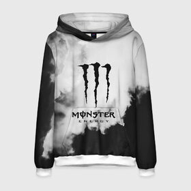 Мужская толстовка 3D с принтом MONSTER ENERGY в Петрозаводске, 100% полиэстер | двухслойный капюшон со шнурком для регулировки, мягкие манжеты на рукавах и по низу толстовки, спереди карман-кенгуру с мягким внутренним слоем. | Тематика изображения на принте: adrenalin | energy monster | monster | monster energy | monstr | sport | адреналин | монстер | монстр | напиток | спорт | энергетик