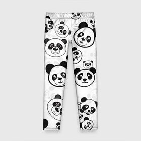 Детские леггинсы 3D с принтом Панды в Петрозаводске, полиэстер 85%, спандекс 15% | эластичный пояс, зауженный крой | Тематика изображения на принте: арт | животное | животные | зверь | картинка | коала | медведь | мишка | настроение | пальма | панда | панды | рисунок | текстура