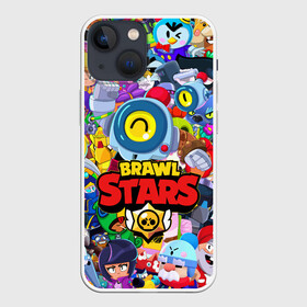 Чехол для iPhone 13 mini с принтом BRAWL STARS NANI в Петрозаводске,  |  | bibi | brawl stars | coach mike | crow | gale | leon | leon shark | max | mecha crow | mortis | mr.p | nani | phoenix | sally leon | sandy | spike | sprout | tara | virus 8 bit | werewolf | ворон | оборотень