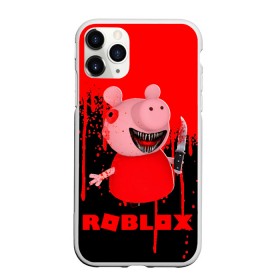 Чехол для iPhone 11 Pro матовый с принтом Roblox piggy/Свинка Пигги. в Петрозаводске, Силикон |  | 