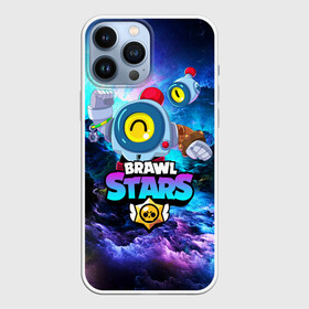 Чехол для iPhone 13 Pro Max с принтом BRAWL STARS NANI SPACE NEON в Петрозаводске,  |  | bibi | brawl stars | coach mike | crow | gale | leon | leon shark | max | mecha crow | mortis | mr.p | nani | phoenix | sally leon | sandy | spike | sprout | tara | virus 8 bit | werewolf | ворон | оборотень