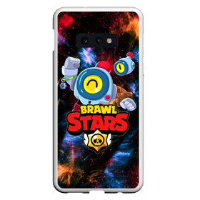 Чехол для Samsung S10E с принтом BRAWL STARS NANI SPACE в Петрозаводске, Силикон | Область печати: задняя сторона чехла, без боковых панелей | bibi | brawl stars | coach mike | crow | gale | leon | leon shark | max | mecha crow | mortis | mr.p | nani | phoenix | sally leon | sandy | spike | sprout | tara | virus 8 bit | werewolf | ворон | оборотень